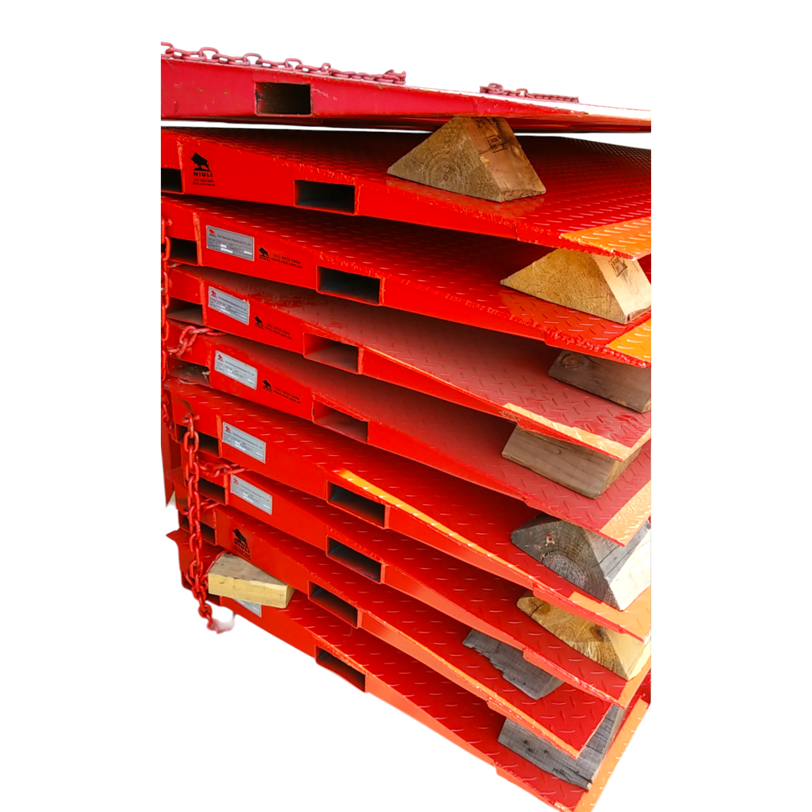 Niuli 10000kg Heavy Duty Container Loading Ramp