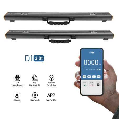 Portable Weighing Scales - Bluetooth Strip Scale | 3000kg