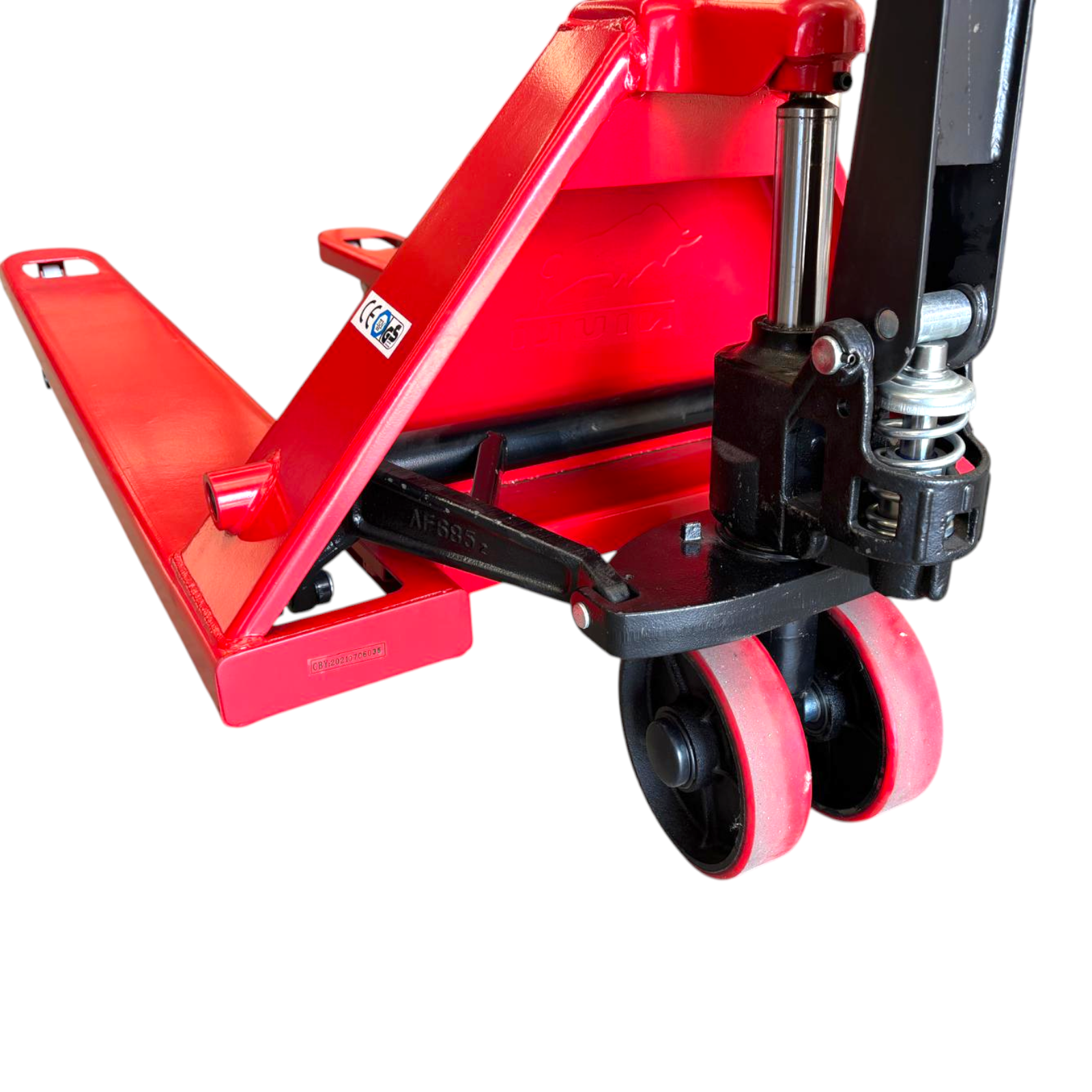Niuli 2500kg Extra Long Manual Pallet Jack - 1.4m Fork