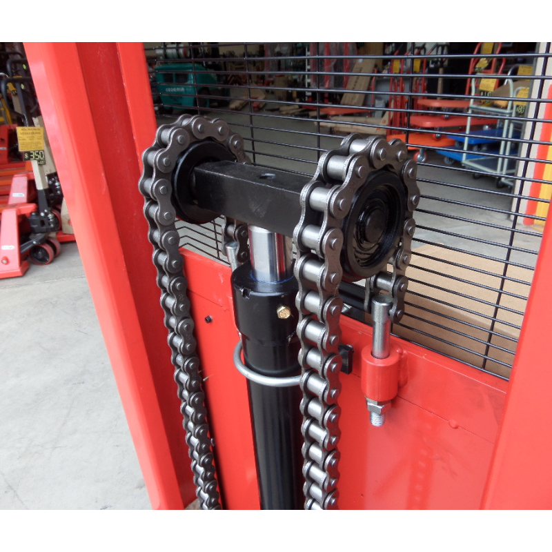 Niuli 1500kg Full Electric Pallet Stacker - 1.6m Lift Height