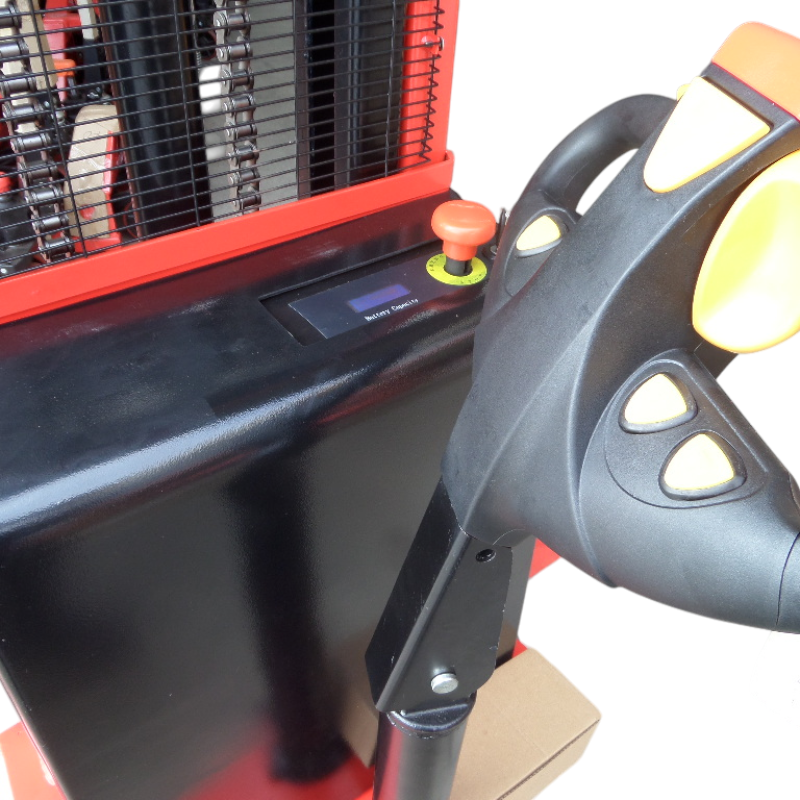 Niuli 1500kg Full Electric Pallet Stacker - 1.6m Lift Height
