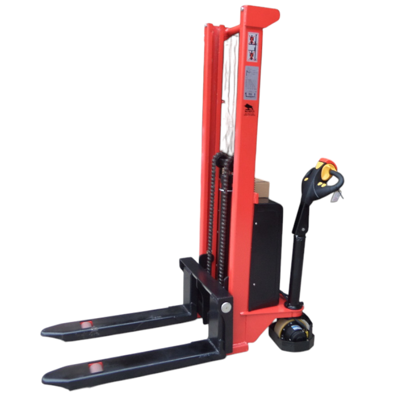 Niuli 1500kg Full Electric Pallet Stacker - 1.6m Lift Height