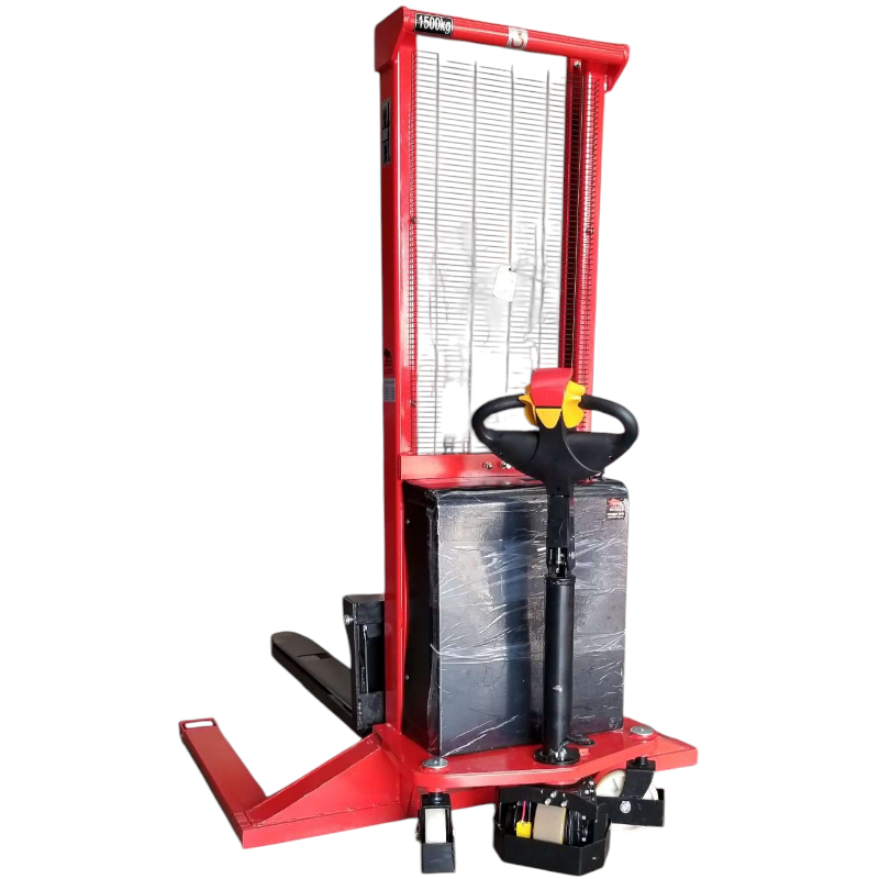 Niuli 1500kg Full Electric Pallet Stacker - 1.6m Lift Height