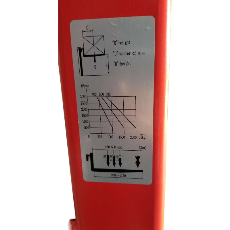 Niuli 1500kg Full Electric Pallet Stacker - 3.0m Lift Height