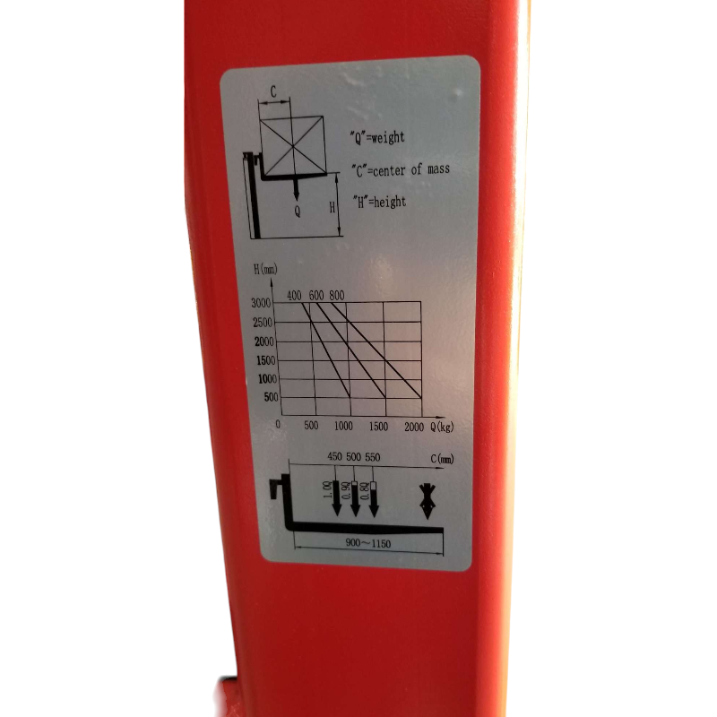 Niuli 1500kg Full Electric Pallet Stacker - 3.5m Lift Height