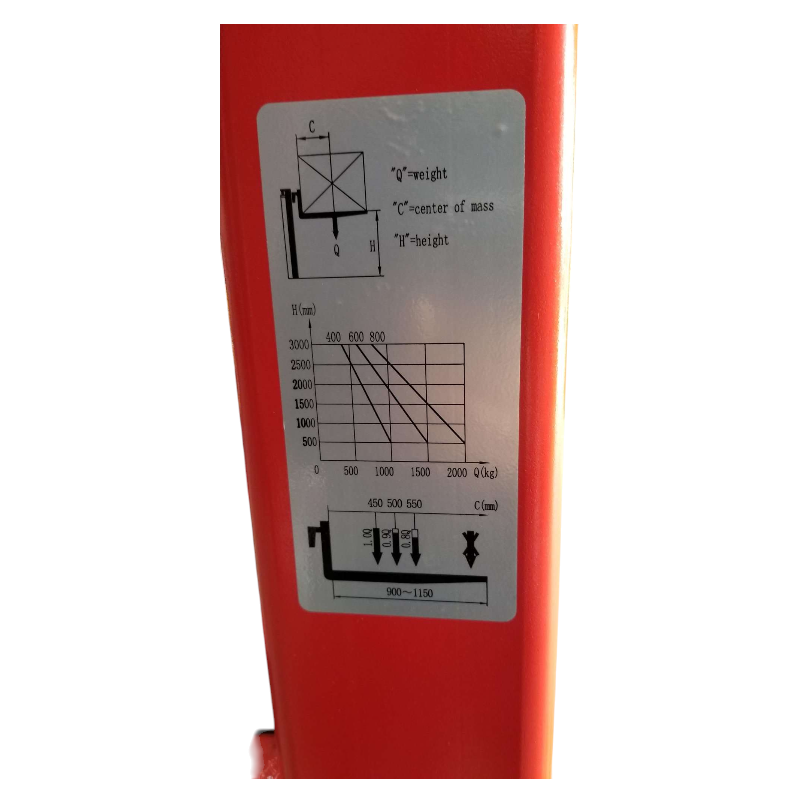 Niuli 1500kg Full Electric Pallet Stacker - 3.5m Lift Height