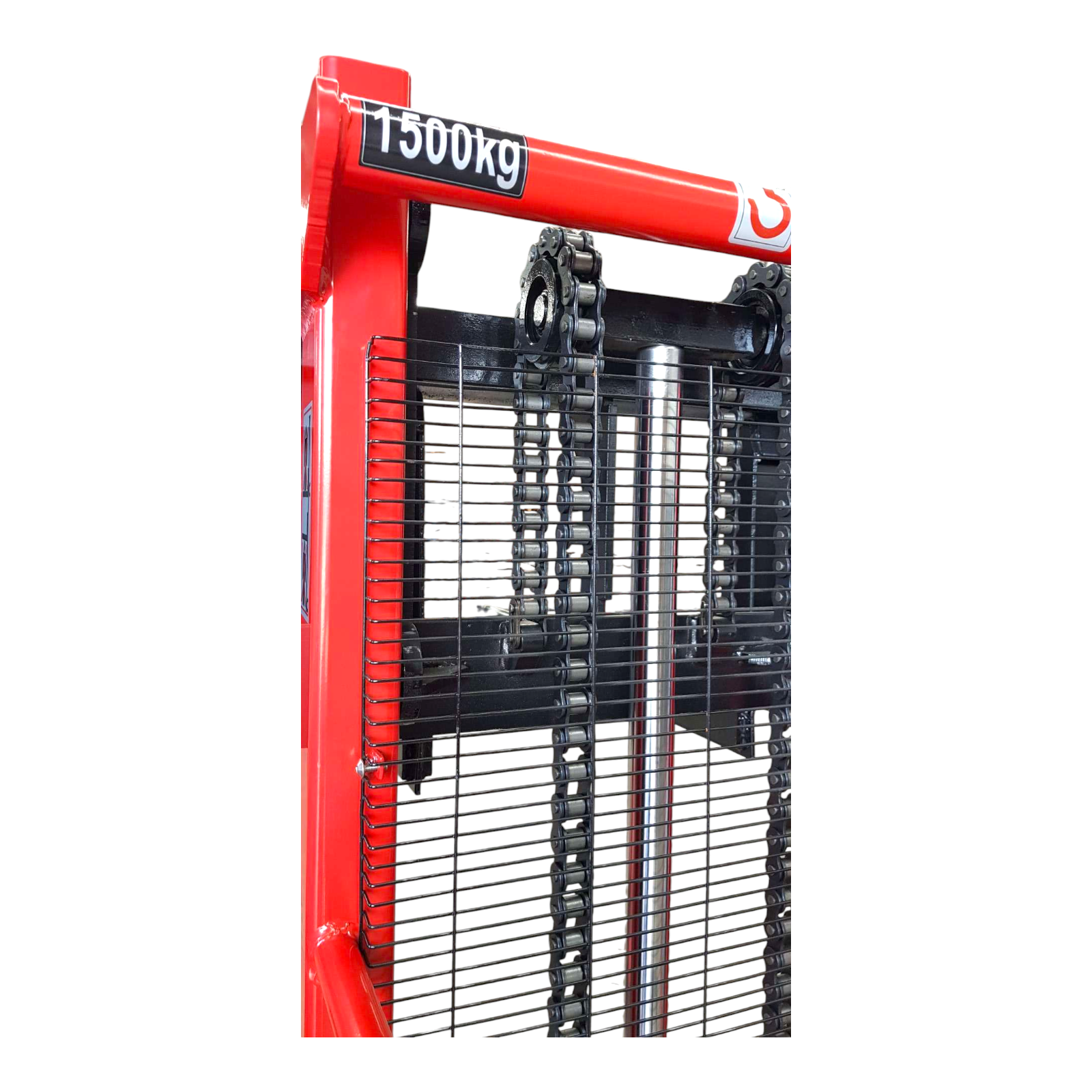 Niuli 1500kg Semi Electric Pallet Stacker - 1.6m Lift Height