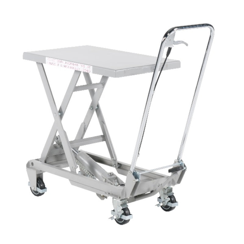 150kg Lightweight Aluminium Hydraulic Lift Table | 755mm Lift height