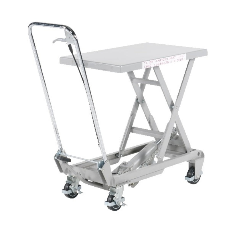 150kg Lightweight Aluminium Hydraulic Lift Table | 755mm Lift height