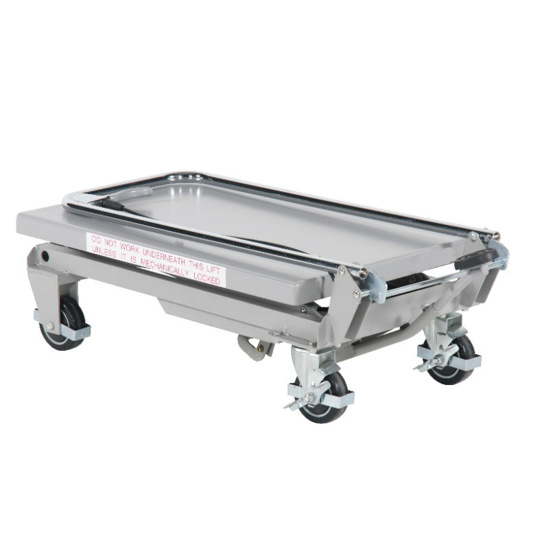 150kg Lightweight Aluminium Hydraulic Lift Table | 755mm Lift height