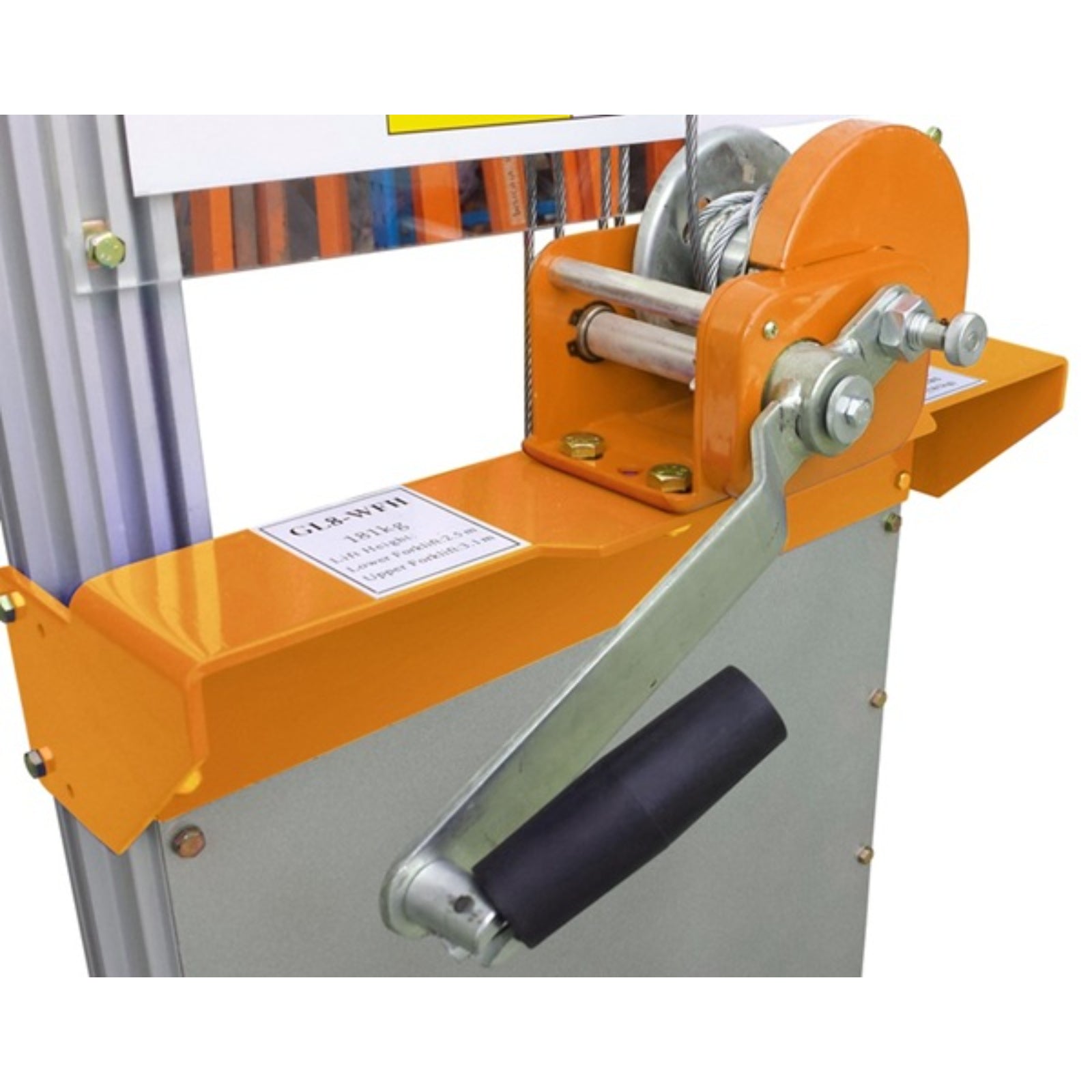 181kg Winch Lifter Telescopic Aluminium Frame | 3000mm Lift height