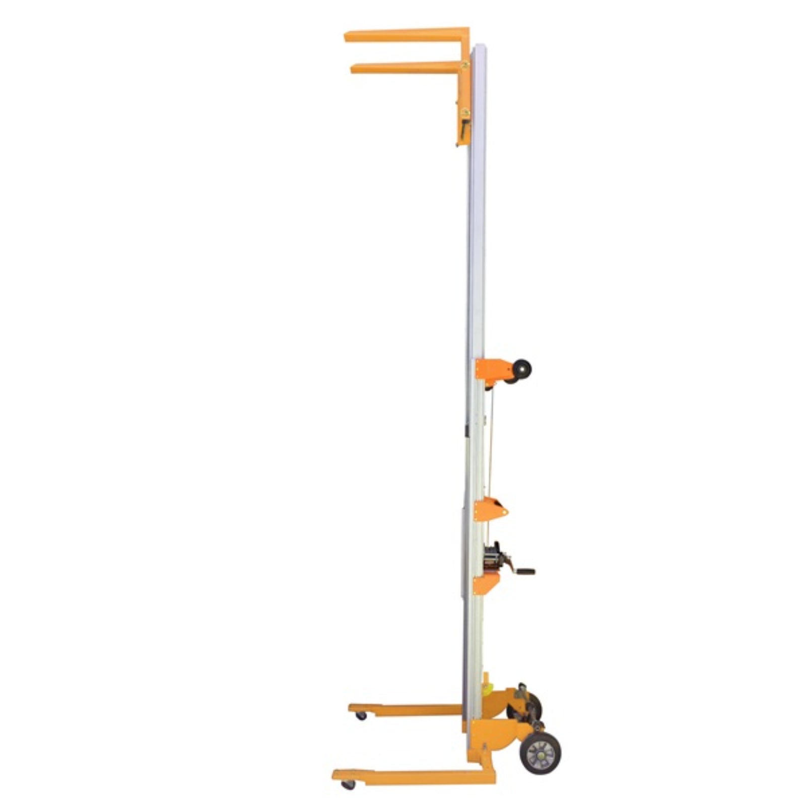 159kg Winch Lifter Telescopic Aluminium Frame Adjustable Straddle Legs | 3500mm Lift height