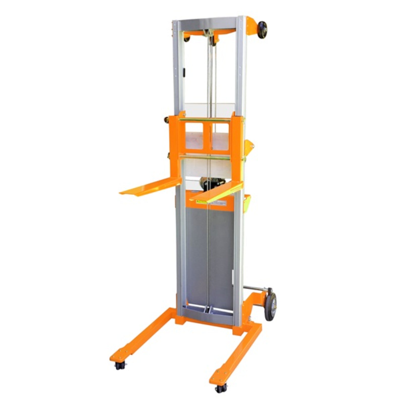 159kg Winch Lifter Telescopic Aluminium Frame Adjustable Straddle Legs | 3500mm Lift height