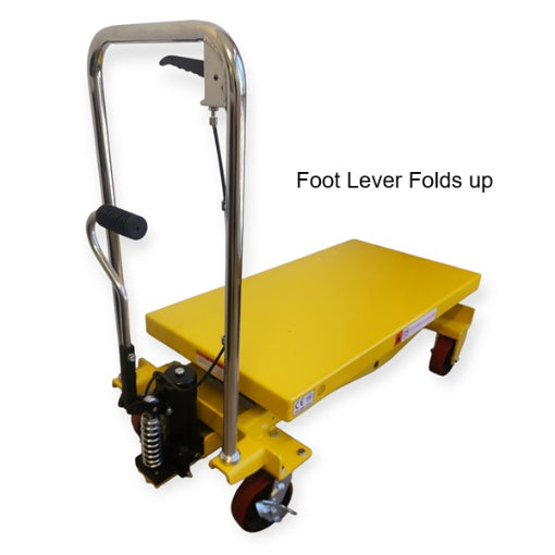 1000kg Manual Hydraulic Lift Table Heavy Duty | 1000mm Lift height