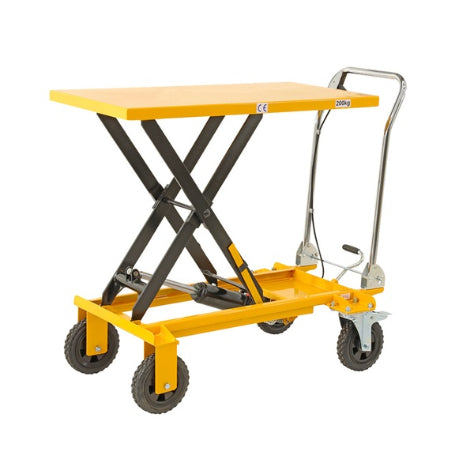 200kg Hydraulic Rough Terrain Scissor Lift Table | 1000mm Lift height