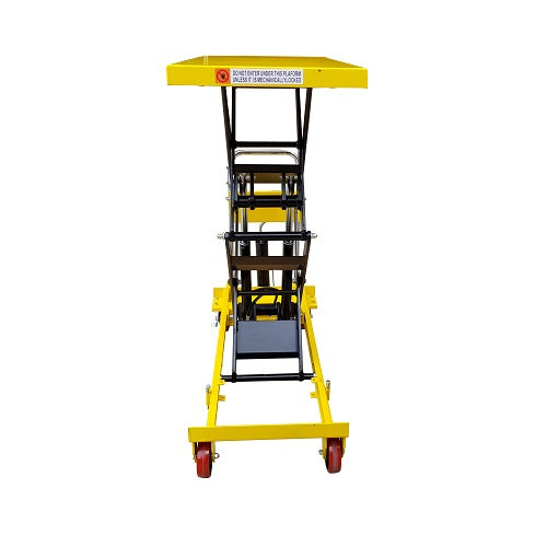 1000kg Manual Hydraulic Lift Table | 1500mm Lift height