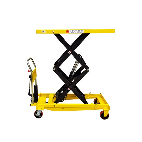 1000kg Manual Hydraulic Lift Table | 1500mm Lift height
