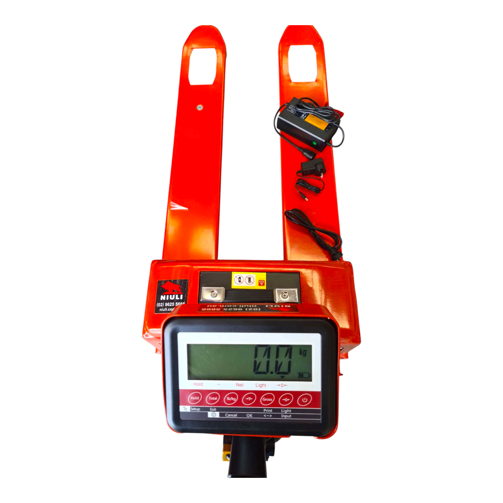 Niuli 2000kg Full Electric Pallet Jack | Built-In Weighing Scale