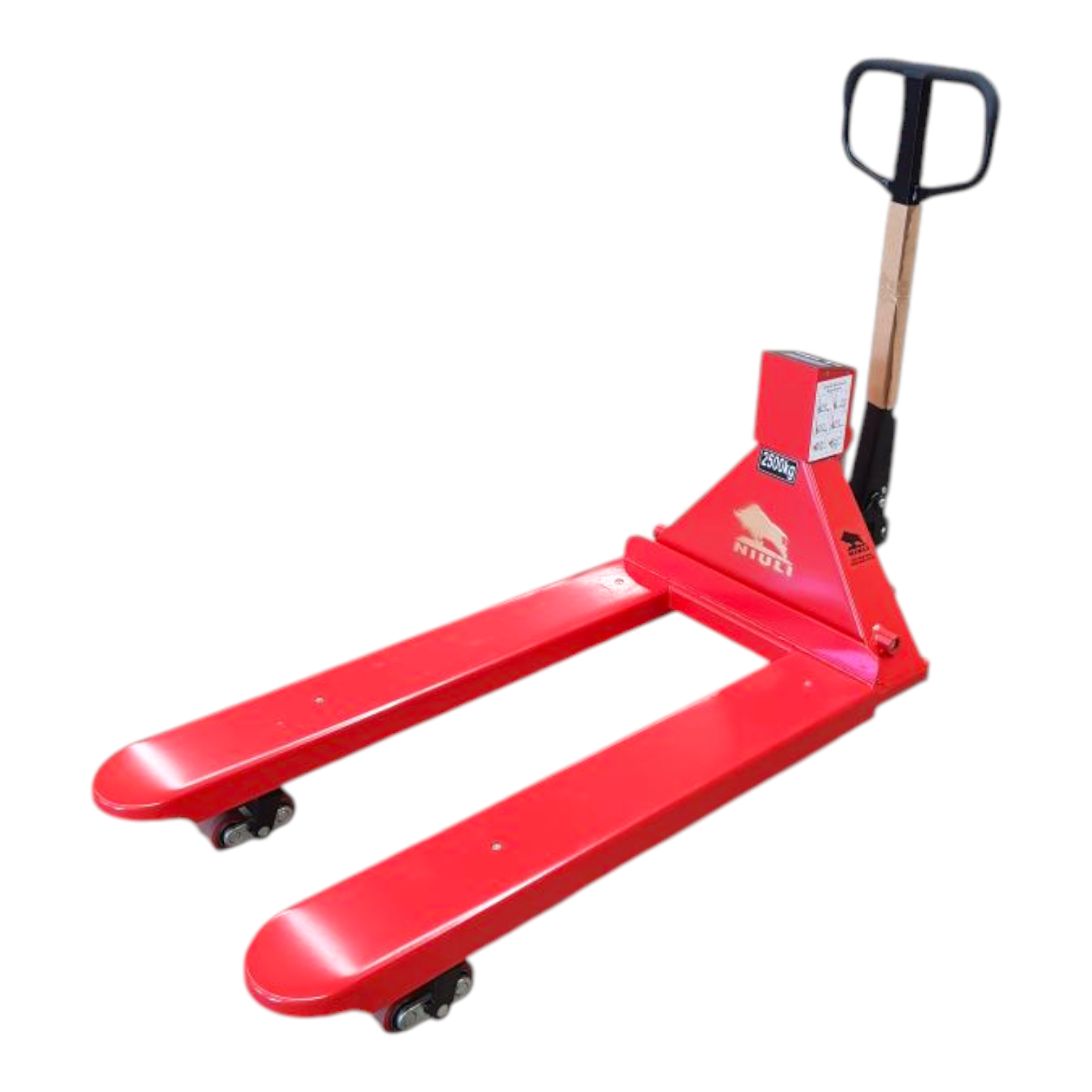 Niuli 2500kg Weighing Scale Manual Pallet Jack