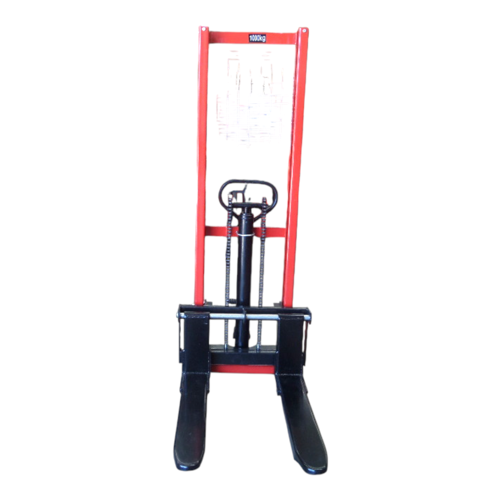 Niuli 1000kg Narrow Manual Pallet Stacker - 1.6m Lift Height