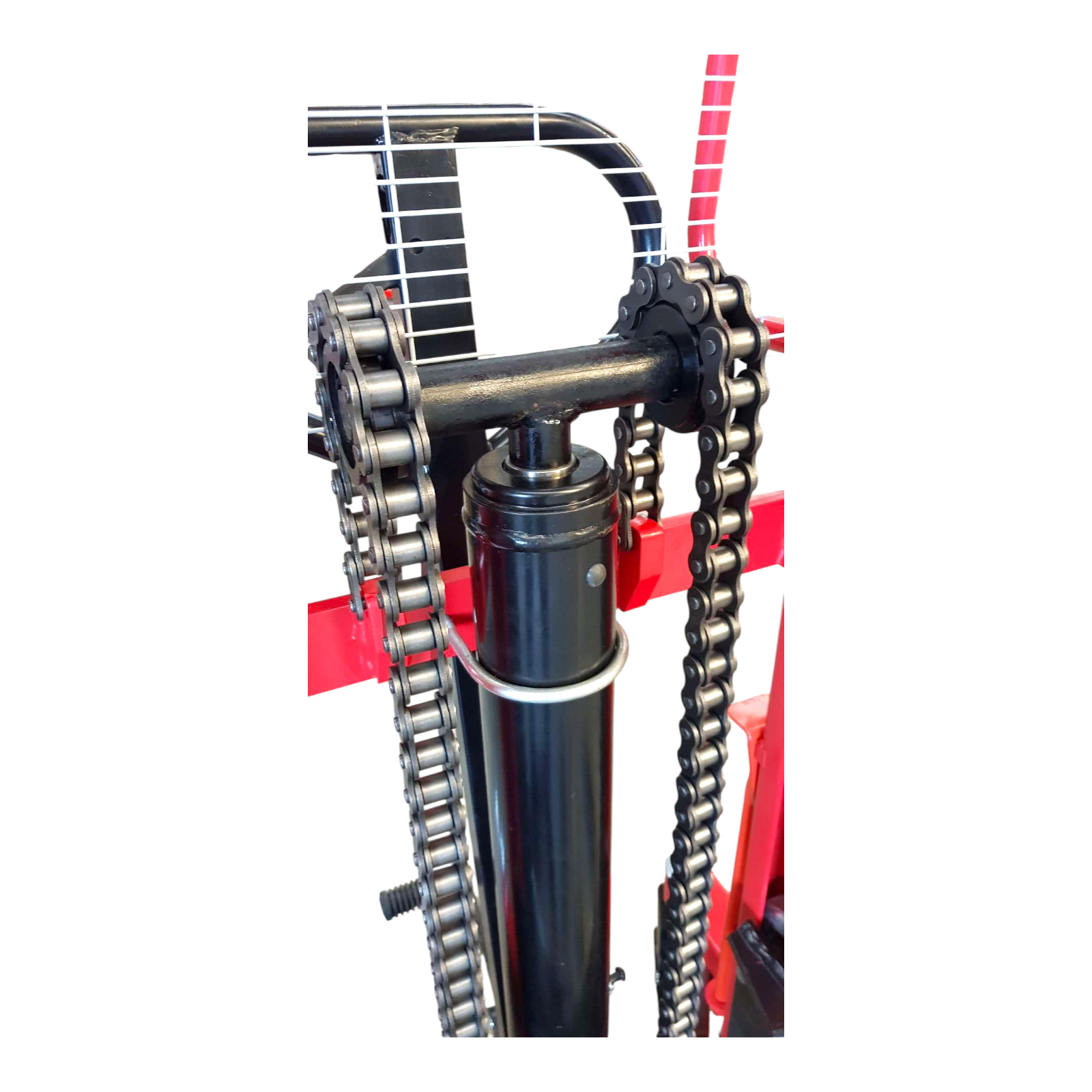 Niuli 1000kg Heavy Duty Straddle Manual Pallet Stacker - 1.6m Lift Height
