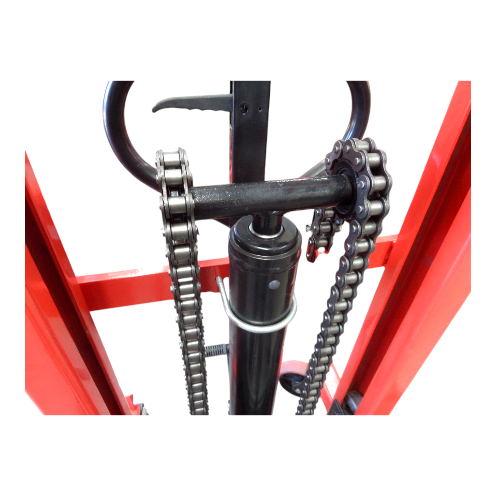 Niuli 1500kg Narrow Manual Pallet Stacker - 1.6m Lift Height