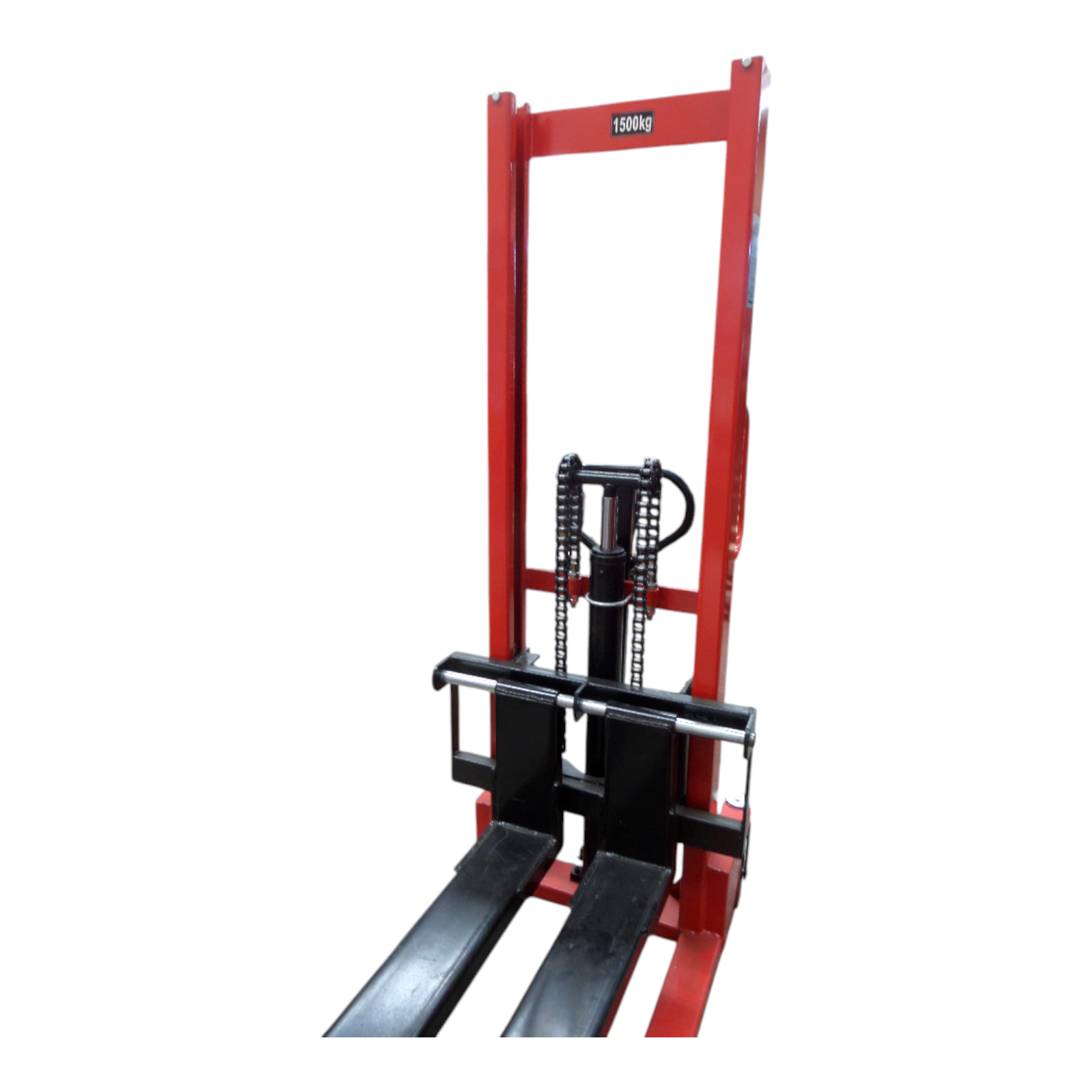 Niuli 1500kg Narrow Manual Pallet Stacker - 1.6m Lift Height