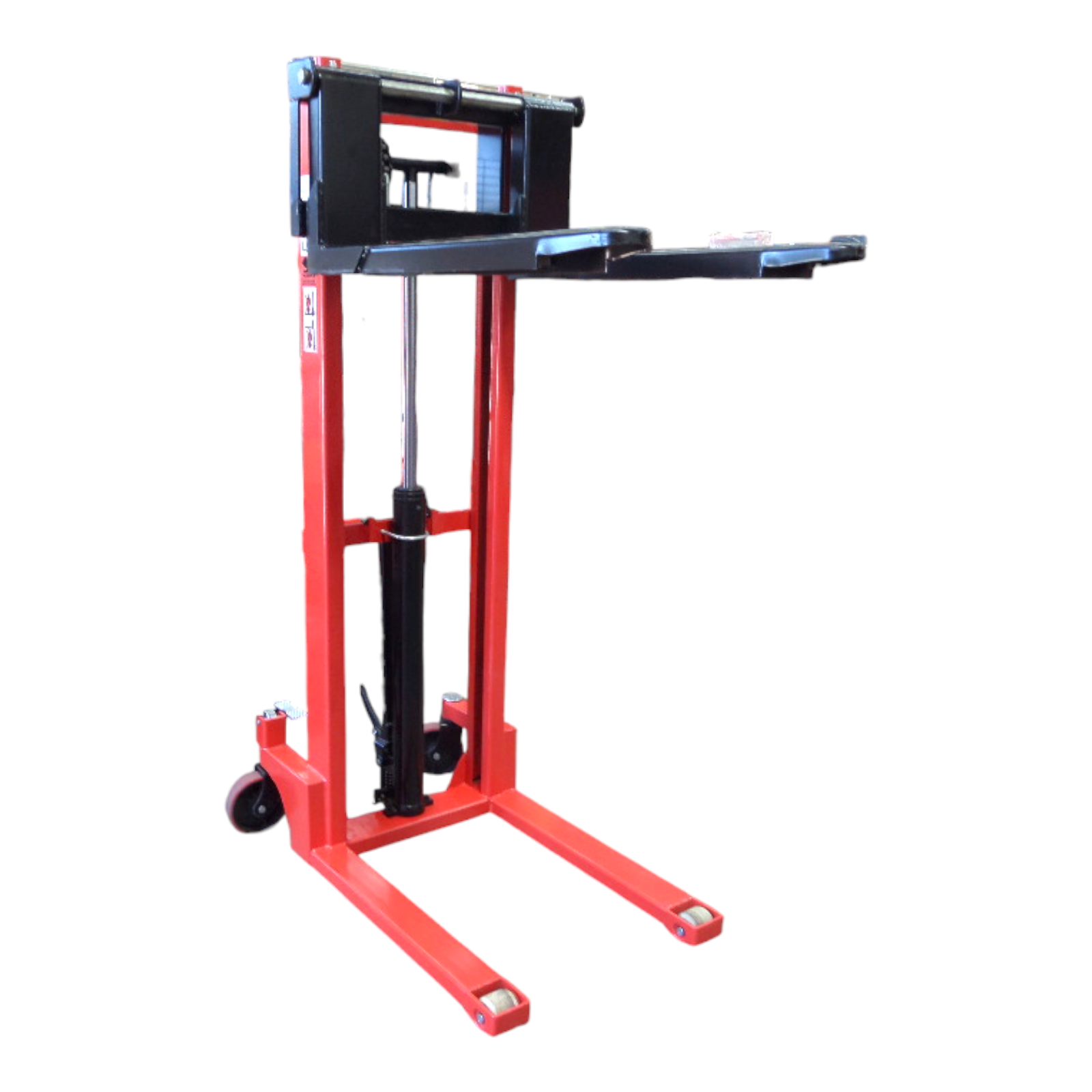Niuli 1500kg Narrow Manual Pallet Stacker - 1.6m Lift Height