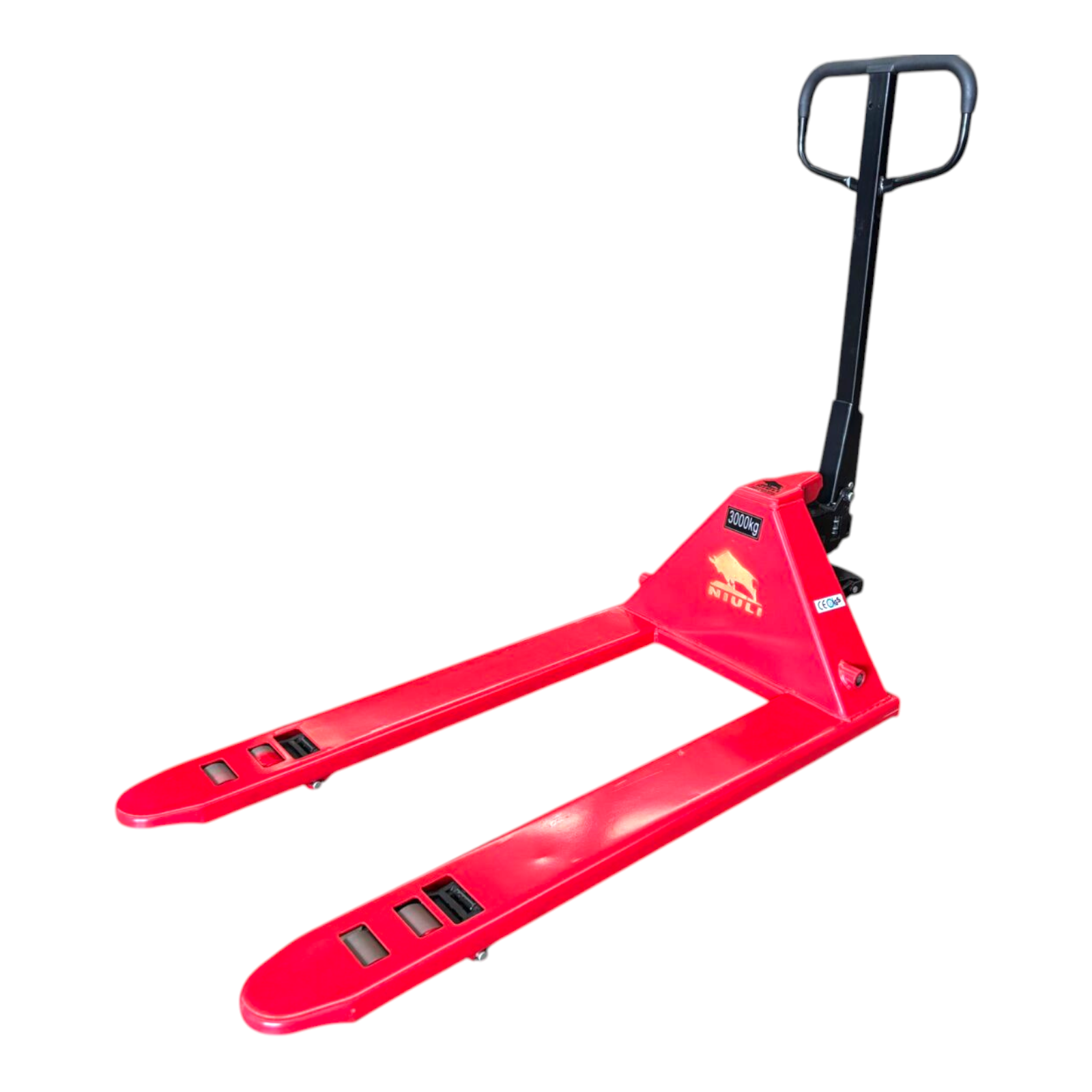 Niuli 3000kg Standard Low Profile Manual Pallet Jack - 65mm clearance