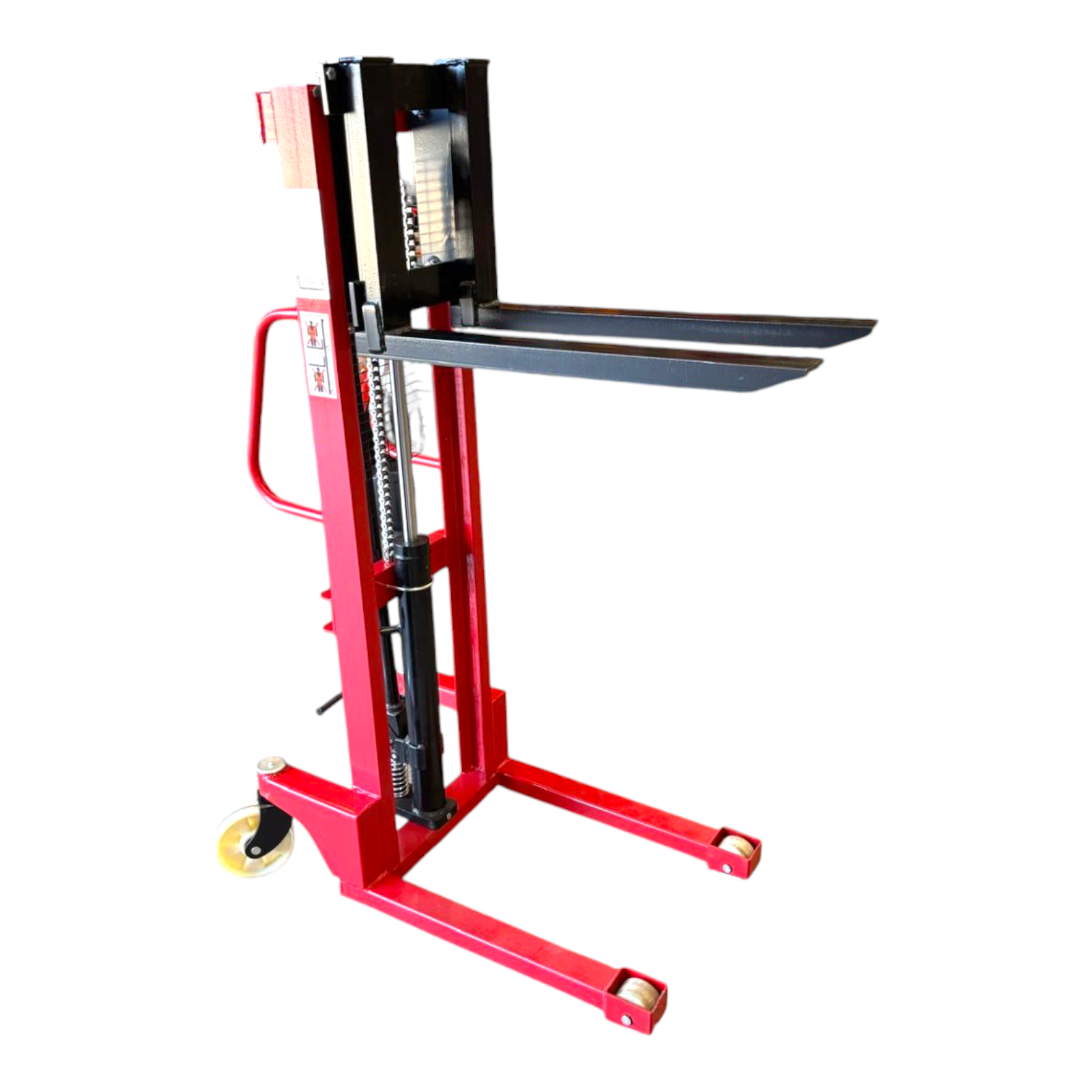 Niuli 500kg Mini Manual Pallet Stacker - 1.2m Lift Height