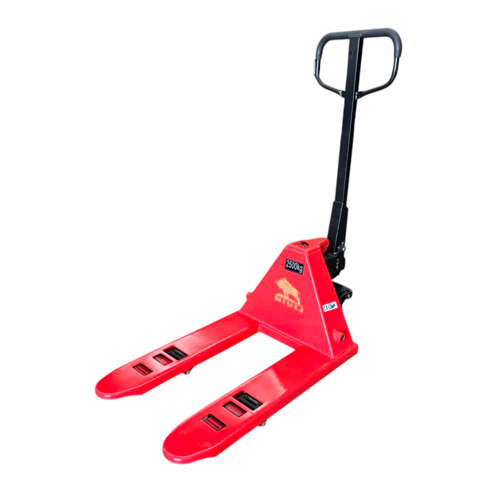 Niuli 2500kg Short Manual Pallet Jack - 700mm Fork