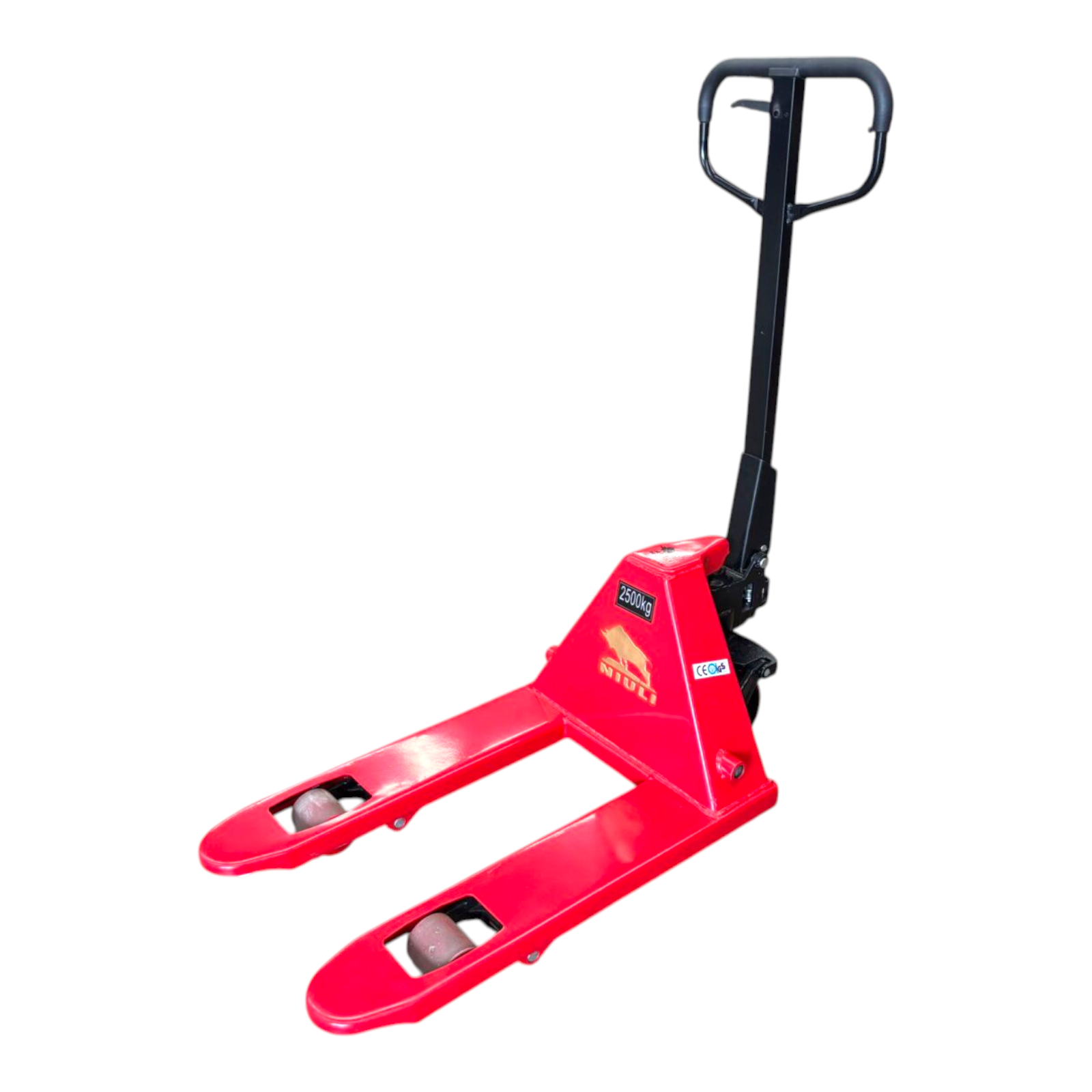 Niuli 2500kg Short Manual Pallet Jack - 700mm Fork