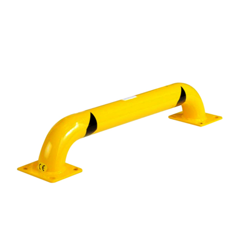 Safety Bollard Low Profile – U-Bar Warehouse Equipment Barrier | 228mm High