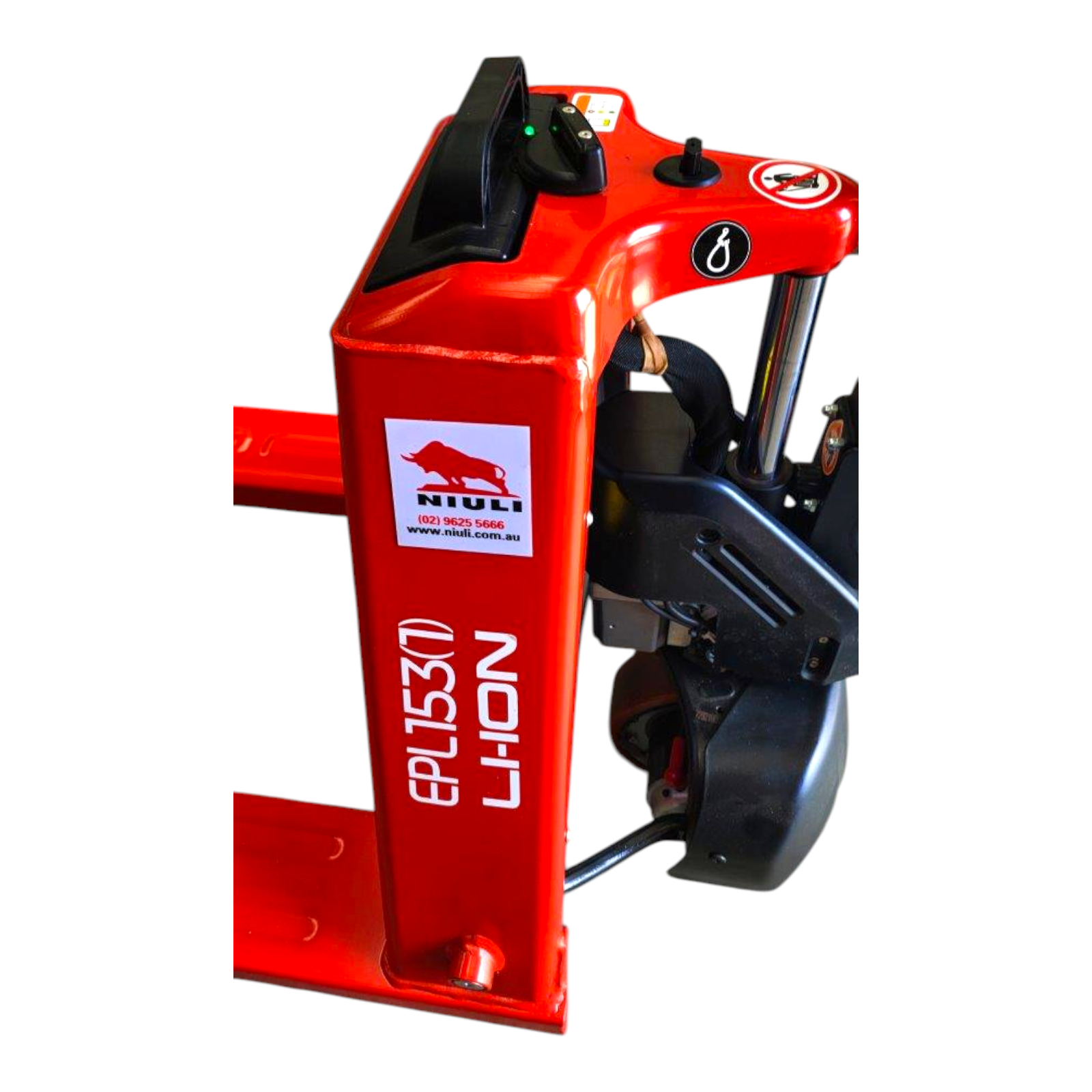 EP EPL1531 1500kg Semi Electric Pallet Jack | Lithium Ion Battery